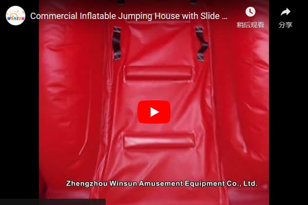 wholesale Inflatable Jumping House with Slide Truck