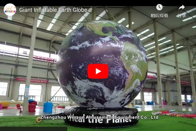 Giant Inflatable Earth Globe