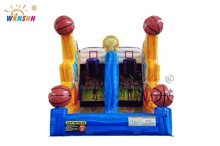 WSP-097 Shooting Stars Inflatable Basketball Game Interactive