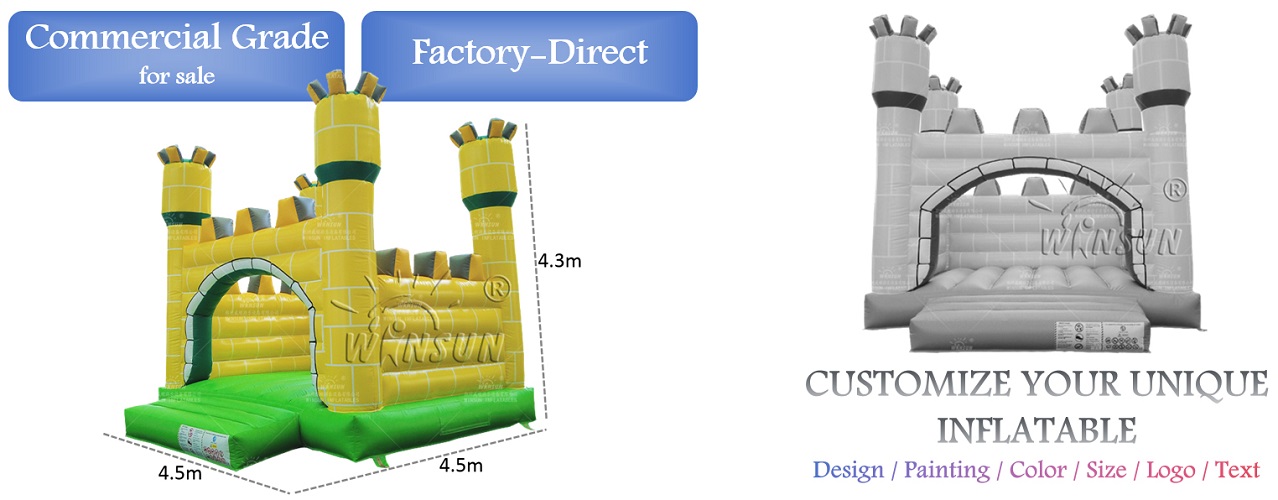 Commercial Inflatable Jumping Castle outdoor for sale