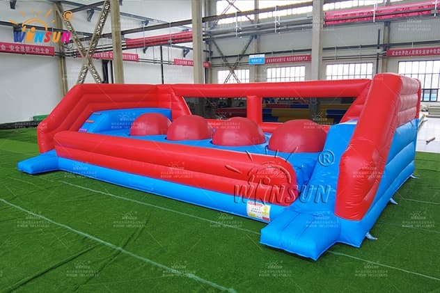 wholesale extreme ball run inflatable wipeout game