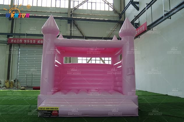 pink wedding inflatable house for sale