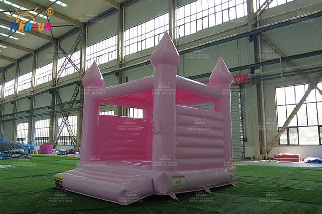 commercial pink wedding inflatable house