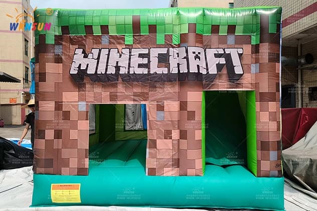 minecraft inflatable bouncer for sale