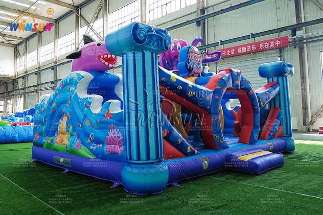 wholesale undersea world inflatable playground