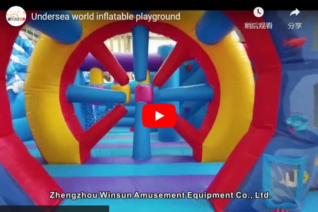 wholesale Undersea World Inflatable Playground