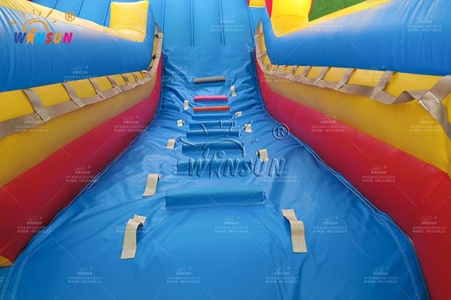 commercial rainbow inflatable slide price