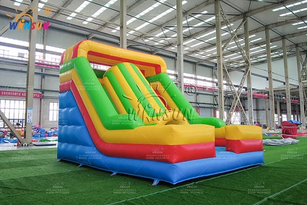 wholesale inflatable dry slide with tunnel