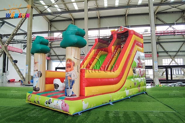 wholesale farm inflatable slide