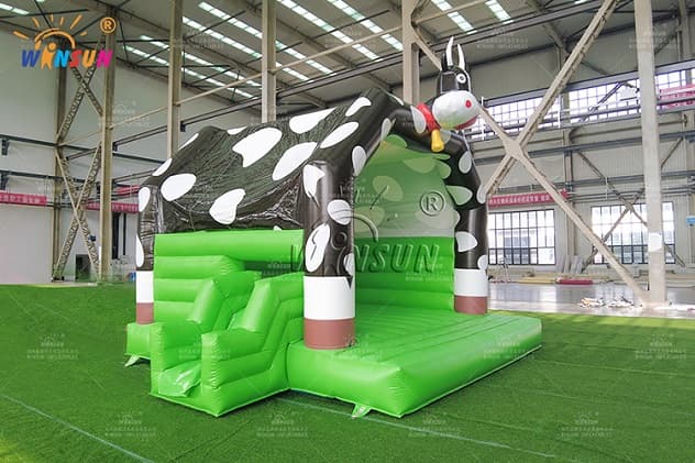 milk cow Inflatable bouncy combo price