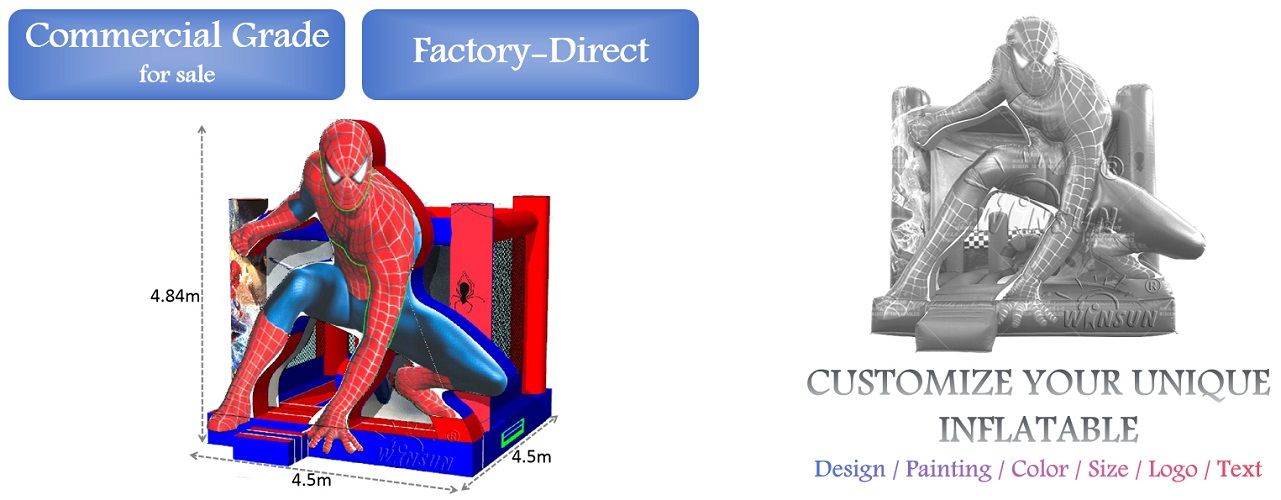 Spiderman Inflatable Bounce House for kids