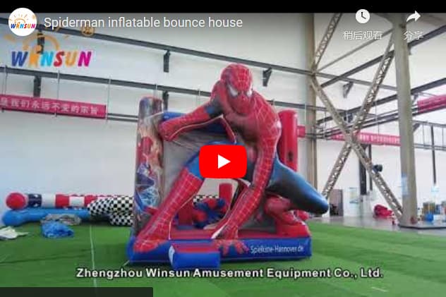 Spiderman Inflatable Bounce House