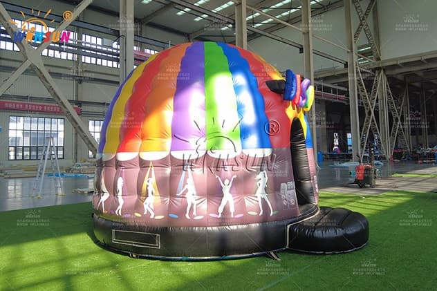 commercial inflatable disco dome jumping dome