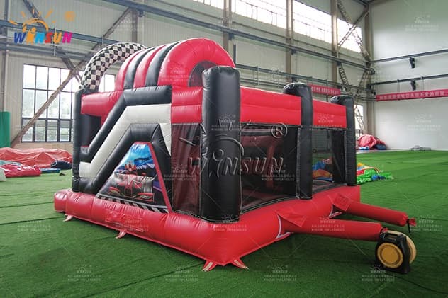 wholesale car theme inflatable combo jumping castle