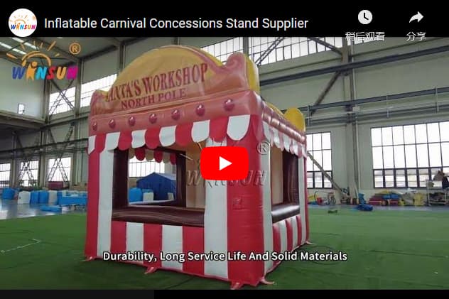 Inflatable Carnival Concessions Stand