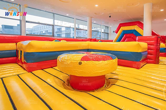 biggest indoor inflatable park