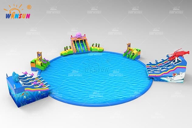 sea world inflatable water park