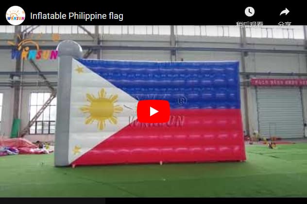 Inflatable Philippine Flag