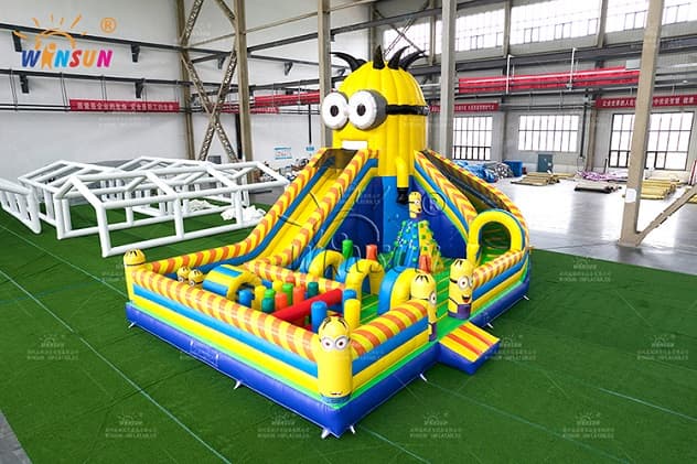 Minions giant inflatable indoor theme park