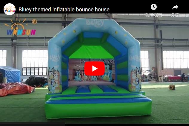 Bluey Themed Inflatable Bounce House