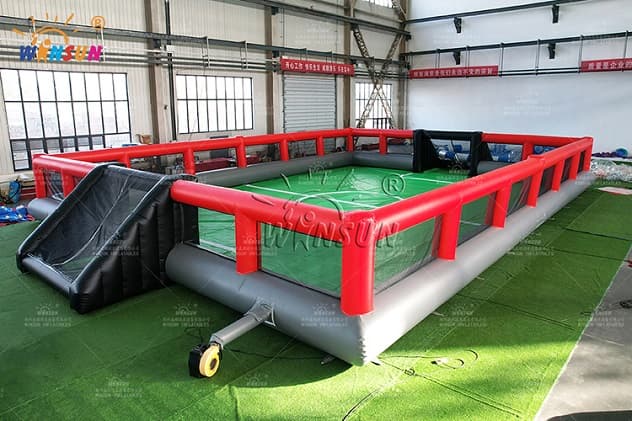 indoor blow up Football court