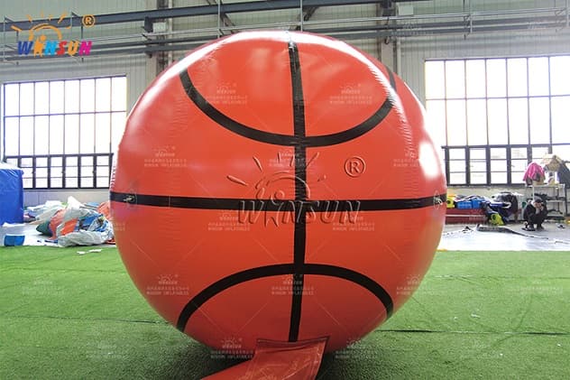 Giant Inflatable Red Basketball