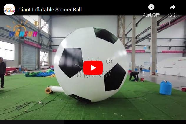 Giant Outdoor Inflatable Soccer Ball