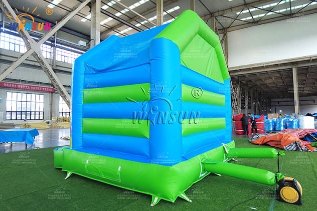 bluey themed inflatable bounce house