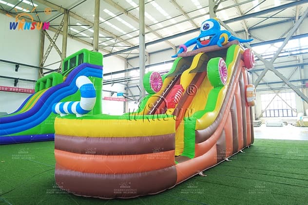 outdoor candy monster dry iinflatable for sale