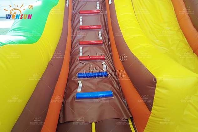 wholesale indoor candy monster dry inflatable slides