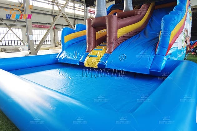 cmmercial pirate waterslide for sale