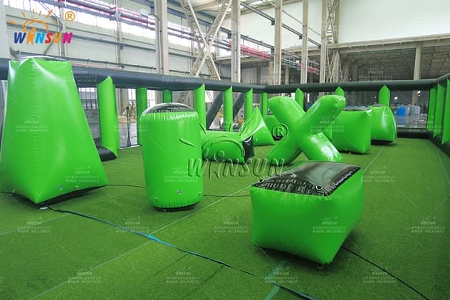 Inflatable Paintball Arena & Paintball Bunkers