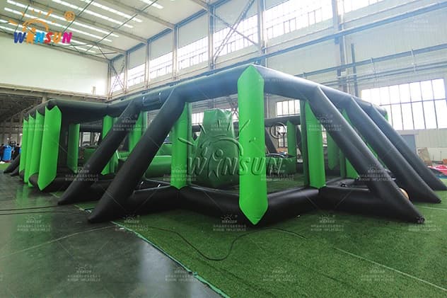 inflatable paintball arena outdoor