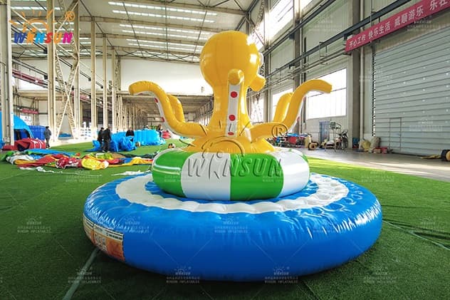 Mechanical Revolving Octopus game inflatable