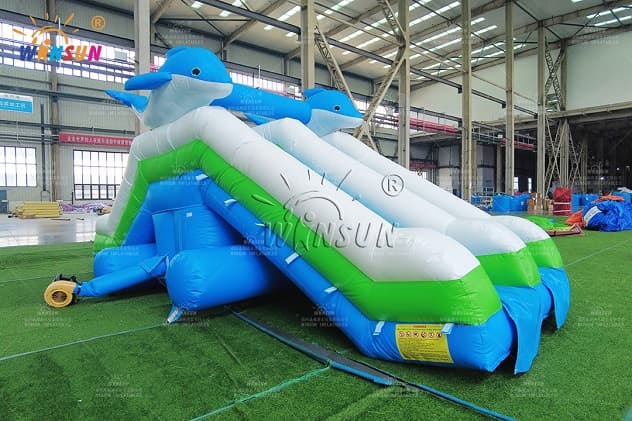 Water slide inflatable for kids