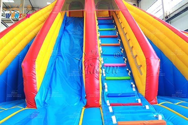 blow up water slide for pool