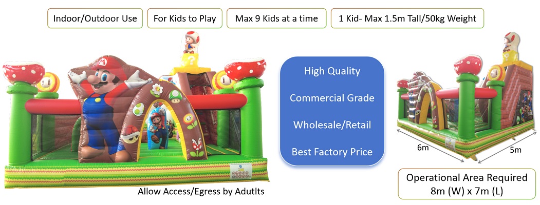 inflatable attraction for kids