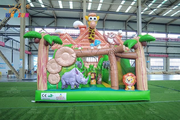 inflatable jungle combo outdoor