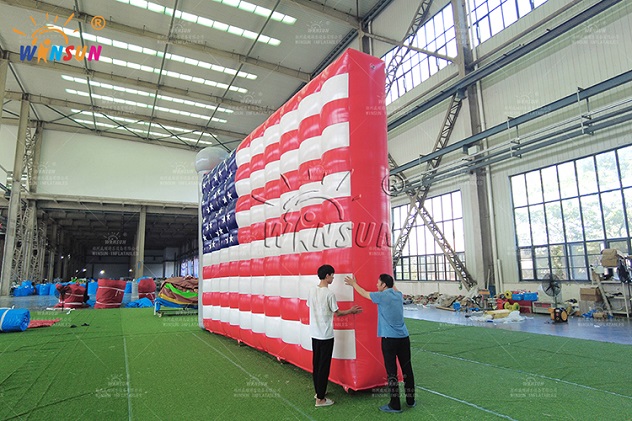 outdoor inflatable advertising flag