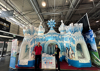 2023 Europe ANTARCTIC PENGUIN INFLATABLE ICE CASTLE