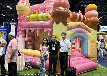 2023 USA ICE CREAM INFLATABLE COMBO