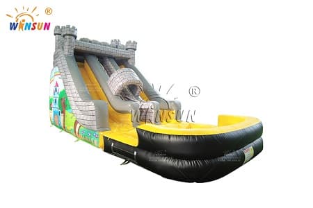 WSS-569 Ancient Castle Inflatable Water Slide for sale