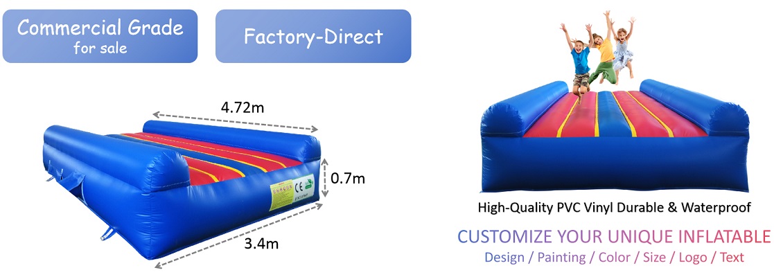 Best continuous inflatable bounce mat