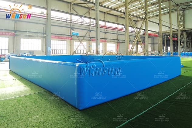 Blue color inflatable arena indoor