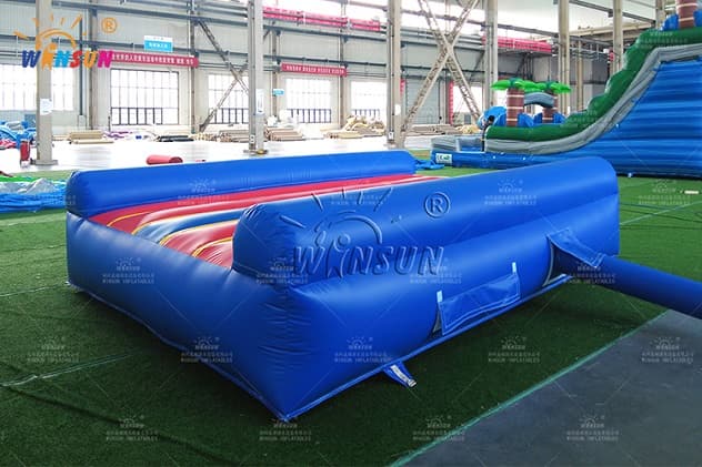 Fun kids inflatable bouncing mat