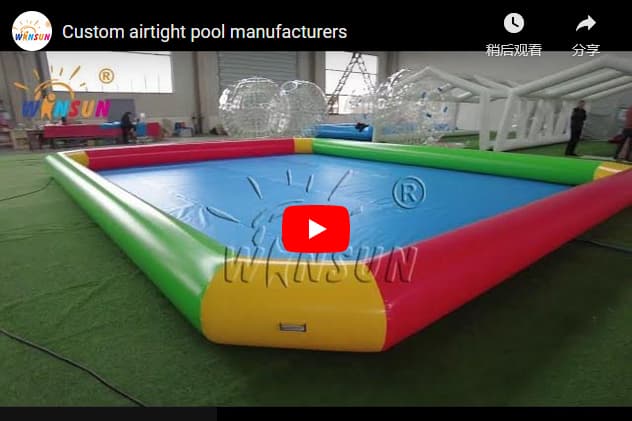 Giant Inflatable Water Pool for Aqua Park