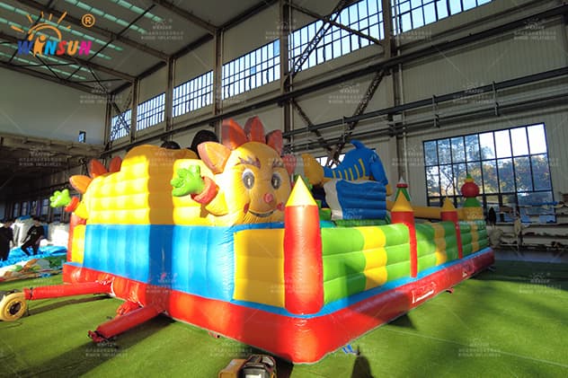 Hot sale good quality inflatable fun city