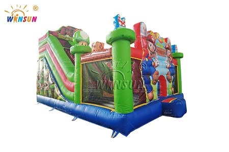 WSC-579 Wholesale Inflatable Super Mario Jumping Castle