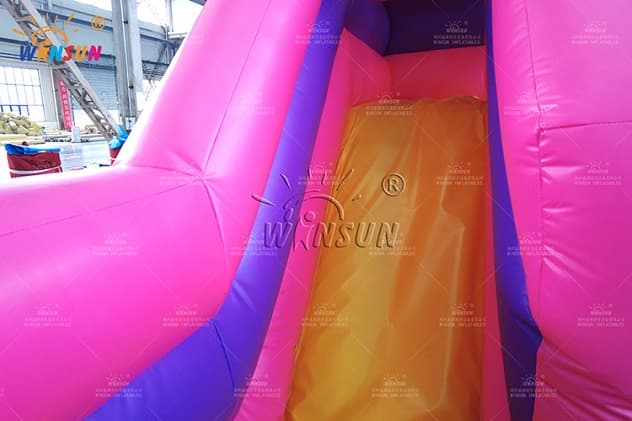 Pink princess palace bounce house inflatable