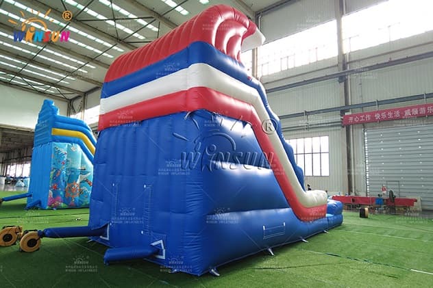 WetDry Tidal Wave Commercial Inflatable Water Slide